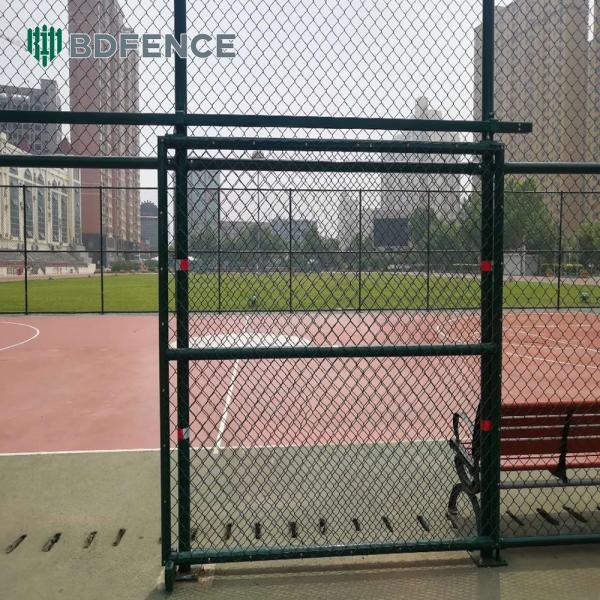 Middle School Chain Link Fence Basketball Court