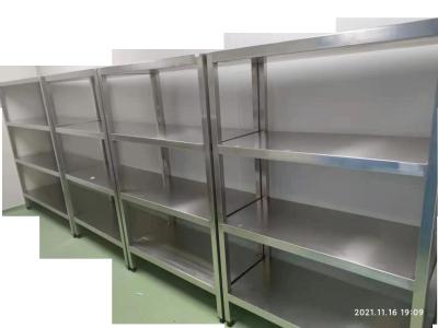 Contamination Free Stainless Steel Shelf Cleanroom Furniture For Cleanroom Electronics And Pharmaceuticals