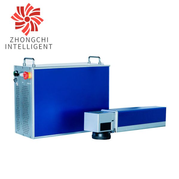 200*200mm Split Laser Marking Machine , 50W Fiber Laser Engraving Machine CE