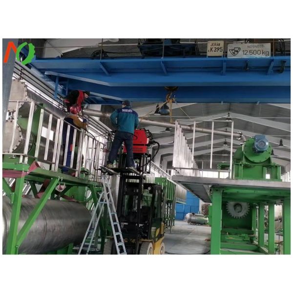 Plastic Pyrolysis Fuel Oil Tyre Pyrolysis System with Q345R Boiler Steel Reactor