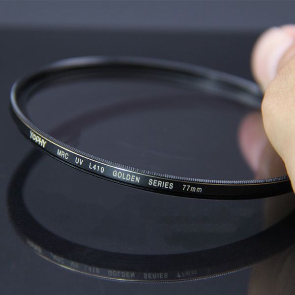 UV Protection Camera Lens UV Filter , 52mm Lens Filter Multi Coating Black Color