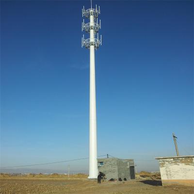 Station de base du signal cellulaire 5G Monopole Tour de télécommunication en acier