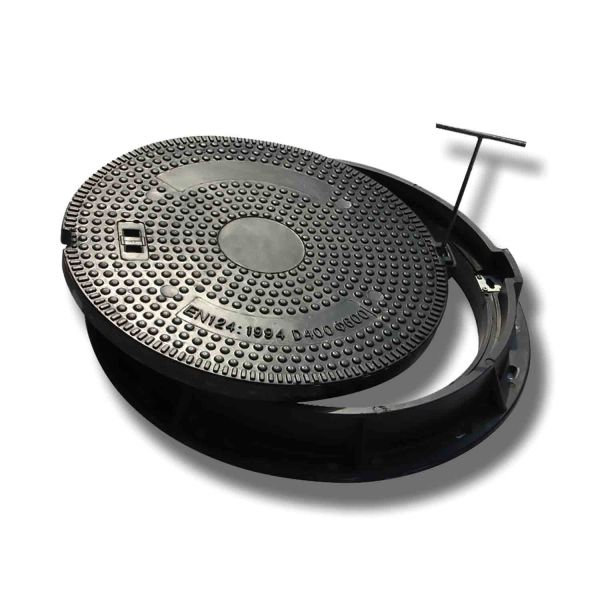 下水道流水 FRP/GRP ガラスの繊維 重用 耐化学性 鋳鉄カバー 主な製品