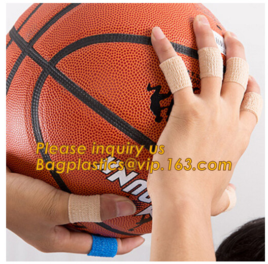 Fitness Custom made Cotton medical plaster tape sport bandages roll athletic tape,Flexible Bandage Self Adherent bandage