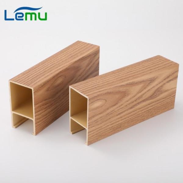 2.9m Black Nano Sheet 3D Insulated Slat Wood WPC Wall Panel for Indoor Decoration