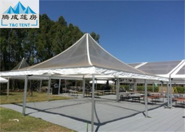 Customized Size Outdoor Party Tents / Aluminum Frame Tent Easy-Assembly