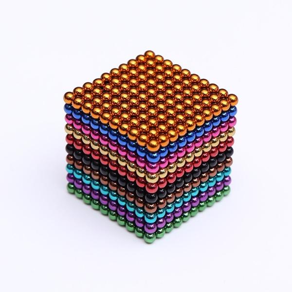 Bolas Bucky dos ímãs de Buckyballs do níquel 5MM 1000 formas personalizadas 10mm do PCS 3mm