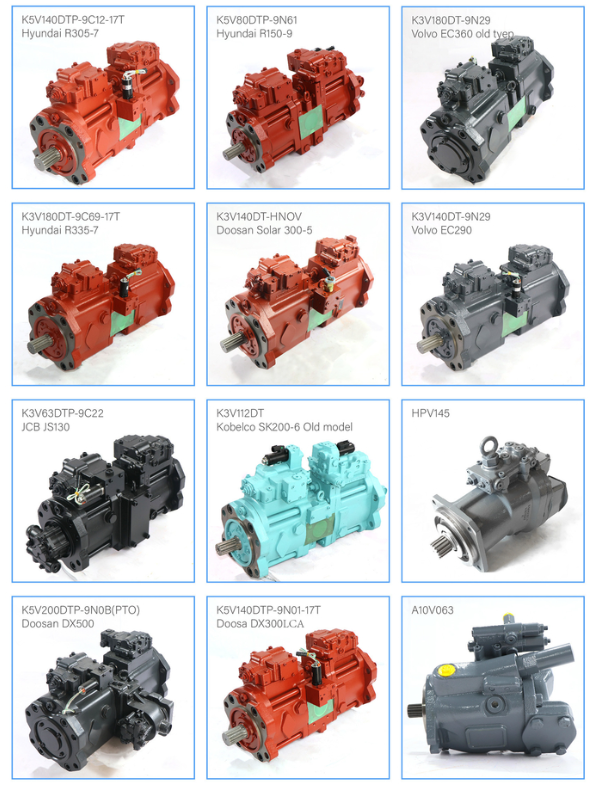 Hydraulic Piston Pumps PSVD2-21E Main Pumps B0600-21012 For Yanmar Excavators