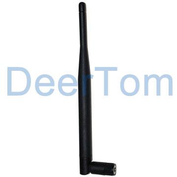 2.4GHz 5.8GHz Dual Band Rubber Antenna Indoor Omni 5dBi SMA Connector