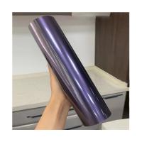Auto-guérison PPF couleur Enveloppe écologique TPU gris violet facile à enlever Utilisation à long terme