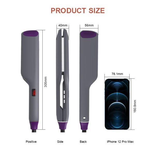 45W глубоко колеблют инструмент волос керамический с дисплеем температуры LCD