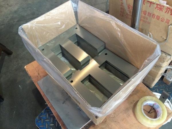 W470 EI UI180 Silicon Steel EI Sheet Three Phase Core Of Transformer Laminated