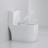 Plancher monté Nouveau design Meilleure vente Porcelaine Sanitaire Salle de bain céramique Siphonic One Piece Toilet Bowl