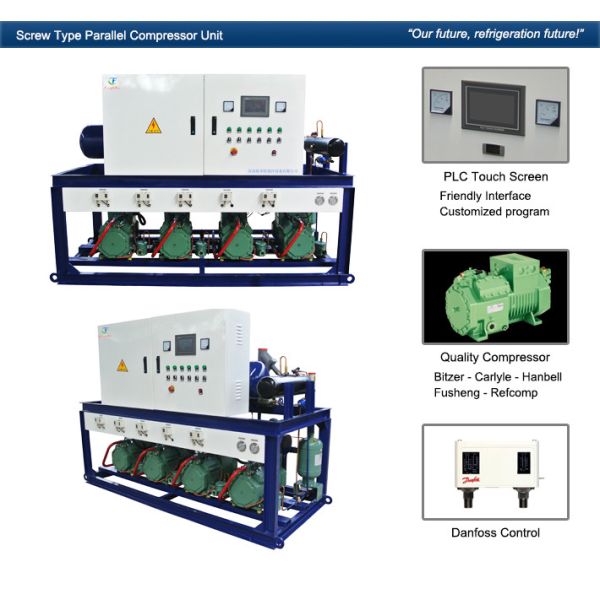 Замораживатель взрыва блока 220V/1P/60Hz компрессора холодной комнаты Carlyle