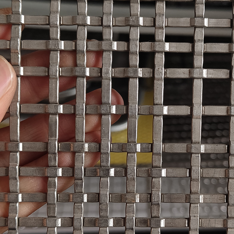 Custom Size SS316 Stainless Steel Screen Wall Decorative Wire Mesh Panel 1.22m