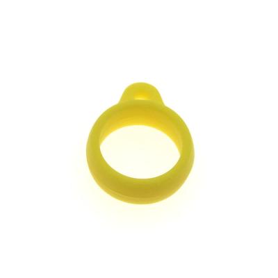 DIY Hanging Custom Silicone Rubber Parts Silicone Lanyard Ring Waterproof