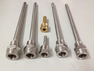 Прямая продетая нитку толщина термовелл 1.0мм-10мм нержавеющей стали Барсток, обслуживание ОЭМ