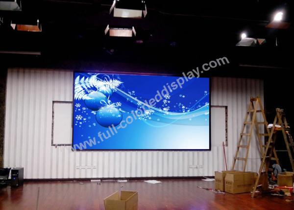 Instalação fixa interna de Polo da exposição de diodo emissor de luz do passo do pixel do Portable 3mm a única