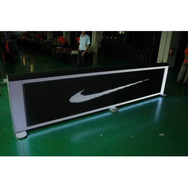 Football Stadium Sport Perimeter LED Display Ground Waterproof P10 , DIP346 LED Type