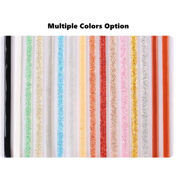 Self-Adhesive Ceramic Tile Gap Tape Mildewproof Decorative Edges Strip Corner Side Stickers Custom Cutting Service