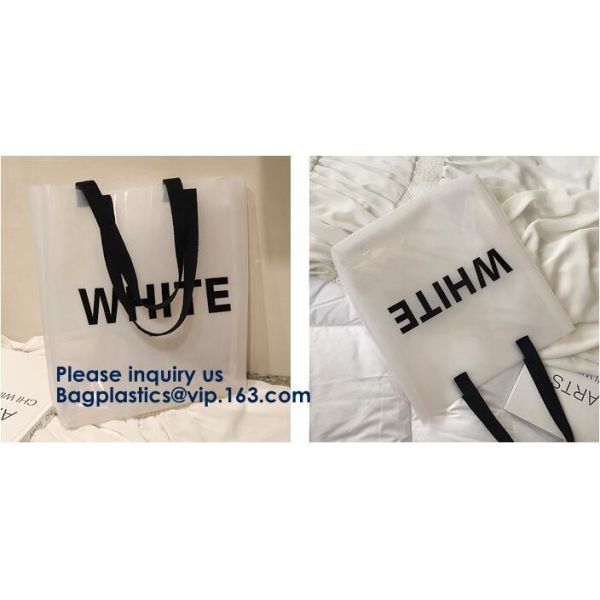 Clear Shopping Bag PVC Handbag Fashion Big Bags Jelly Package Large Transparent Tote Bag Shoulder Bag Leisure Beach Bag