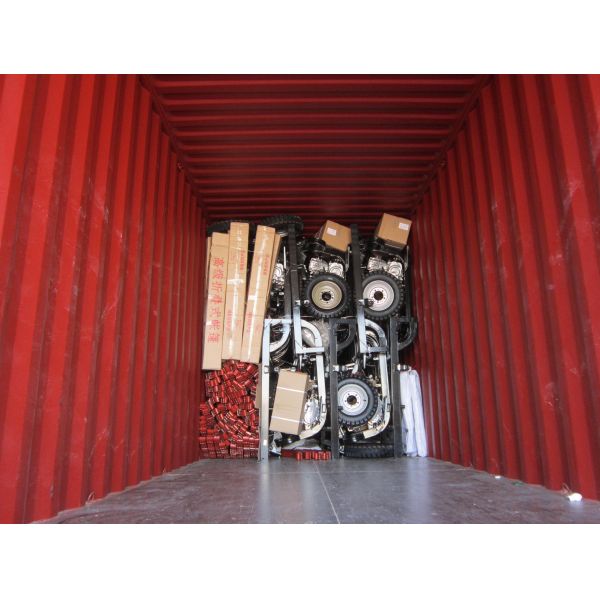 Китайский грузовой трехколесный мотоциклет грузовик / 3-колесный бензиновый грузовой велосипед 150cc