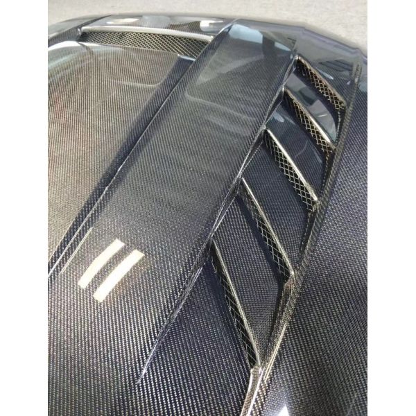 Modified Carbon Fiber Cover for Audi A4 B9 RS4 S4 Engine Single/Double-Sided
