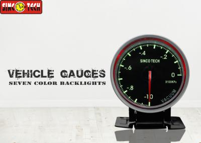 2.5 '' Sinco Tech Custom Auto Gauges , DO 6353 Digital Dashboard Gauges 7 Color