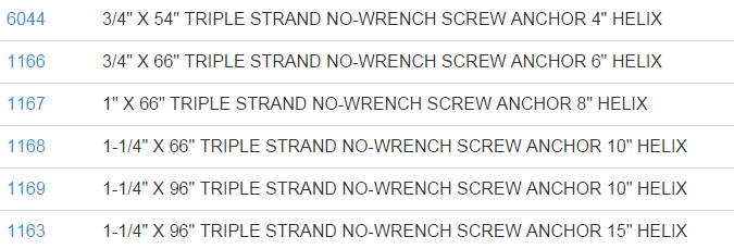 Hot Dip Galvanized Steel Ground Anchors / Soil Screw Anchors For Small Windmills