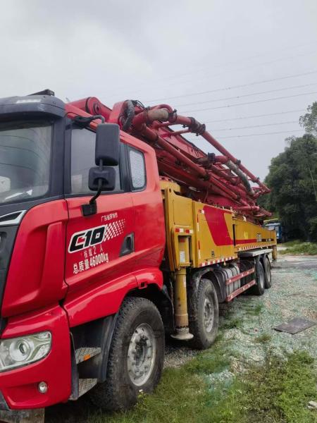 SYM5460THBF 60m Pompes à béton pour équipement lourd pour camions de construction