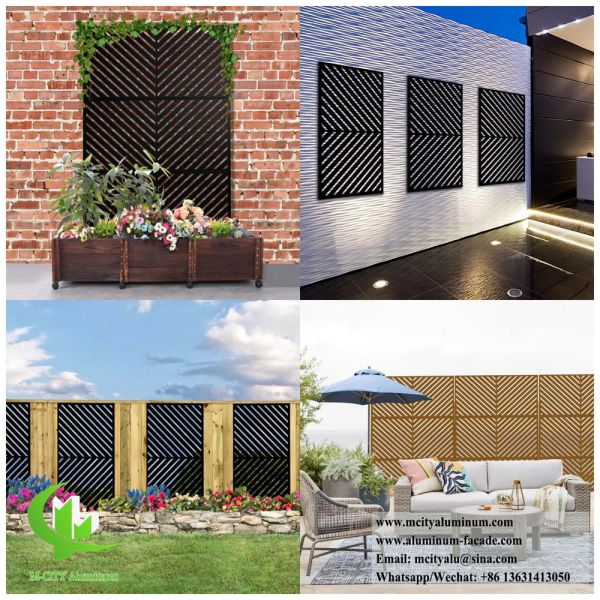 Écran CNC à découpe métallique