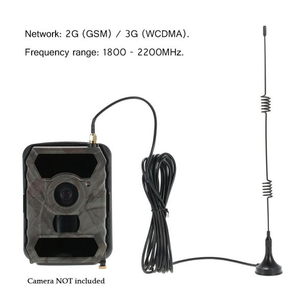 75 Ом Импеданс Yetnorson 3G/GSM/UMTS Магнитная автомобильная антенна для призрачной камеры Черная