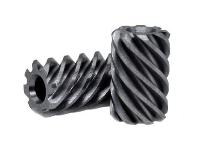 45° Helix Angle Steel Worm Gear  8 Teeth Steel Helical Pinion AGMA 7 For Gear Motor