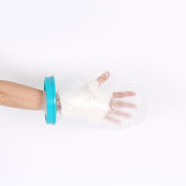 Bath waterproof cast shower cover bandage protector for vulnus such as scald or burn