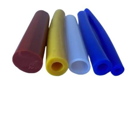 Tubo de tubulação de qualidade médica com cores personalizadas de borracha de silicone
