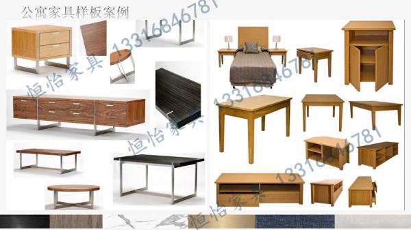 Ash solid wood bedroom furniture sets Holiday Apartment interior fit out