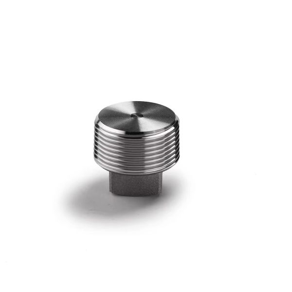 Silver Coated WZ Stainless Steel 304 316 316L High Pressure Forged Square Plug NPT BSPT