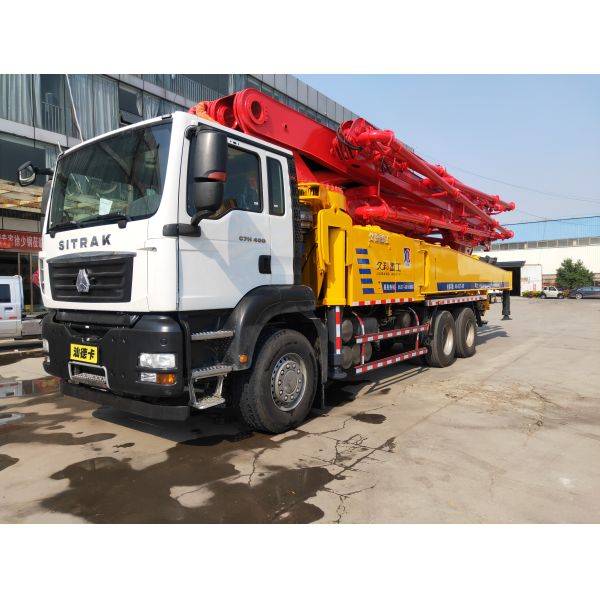 52-метровый бетонный насосный грузовик, шасси ISUZU SITRAK