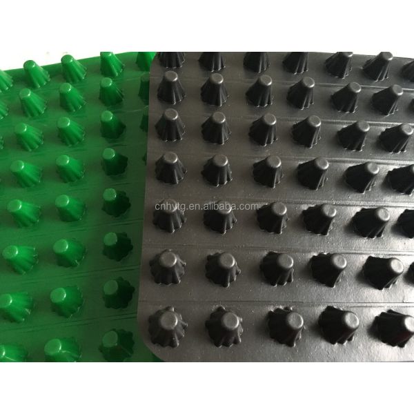 ГПВП зеленая крыша дренажная мембрана 12 мм толщина 2 м водно-непроницаемая и хранилищная доска