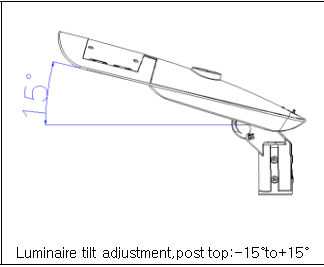 Приложение уличного света проезжей части Ип66, снабжение жилищем заливки формы 80в алюминиевое светлое