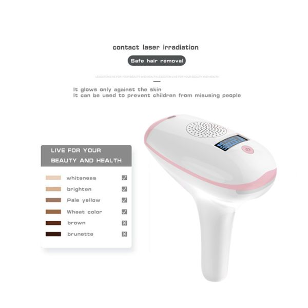 Rechargeable Wireless Professional Laser Hair Removal Machine 300000 Pulses For Adult