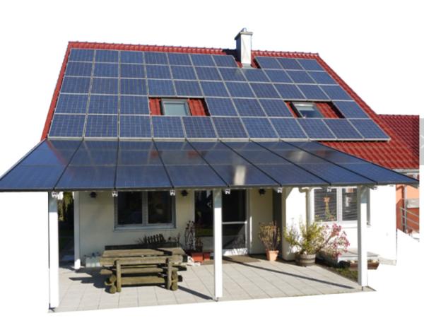 Blue Prefabricated Steel Structure Aluminum Ground Solar Mounting System With Great FlexIbility
