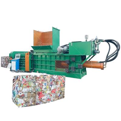 Reciclagem de resíduos metálicos necessidades de solução hidráulica horizontal de sucata de metal baler máquina