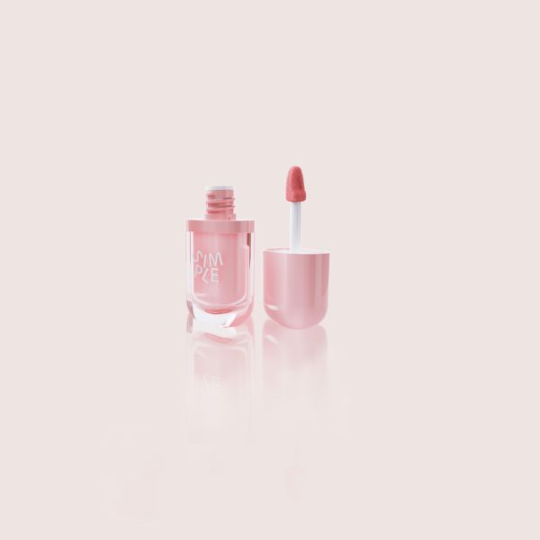 GC311 Oval-shaped 71.6mm Height PETG Lip Stain Container Empty Lipstick Tube