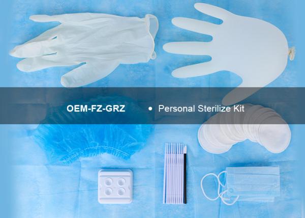 Disposable Personal Sterilized Kit For Beauty Treatment Or Operation With Flexible Contents