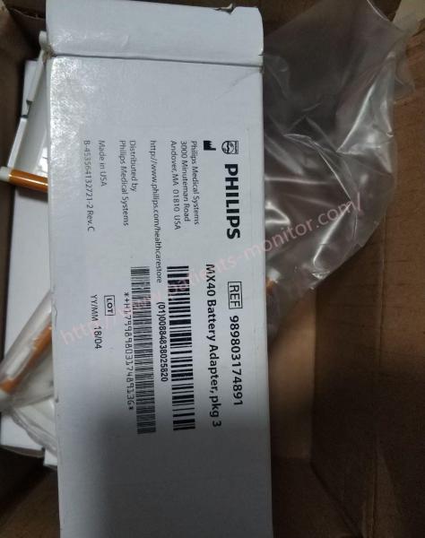 989803174891 bloco AA de philip Battery Adapter 3 descartável para o monitor MX40 paciente