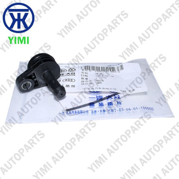 High-Temperature Engineered Plastic Coolant Flange for VW EA888 Gen 3 Engine - Direct OEM Replacement