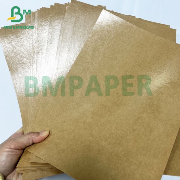 Неизбеленная нефтяная упаковочная коробка для закусок с покрытием PE Kraft Liner Board