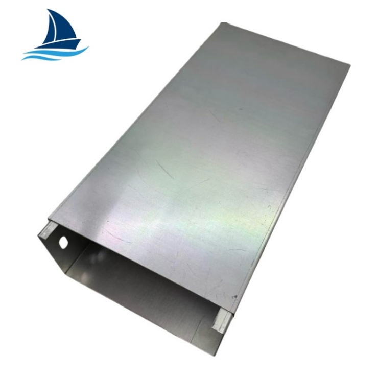 Rustproof Industrial Aluminum Alloy Trough Cable Trunking Electrical Cable Tray System