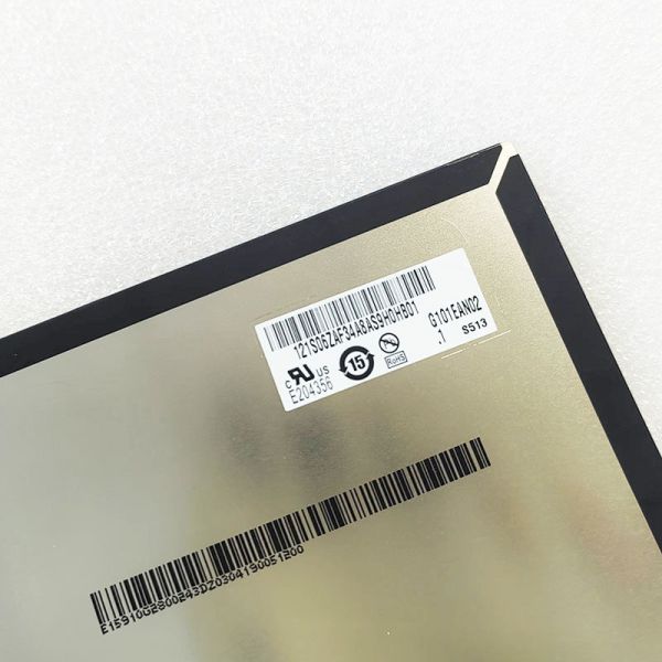 10.1-inch AUO LCD Panel G101EAN02.101 with 1280x800 Pixels and Brightness of 400 Nits for Industrial and Medical Equipment
